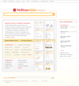 Wolfram|alpha